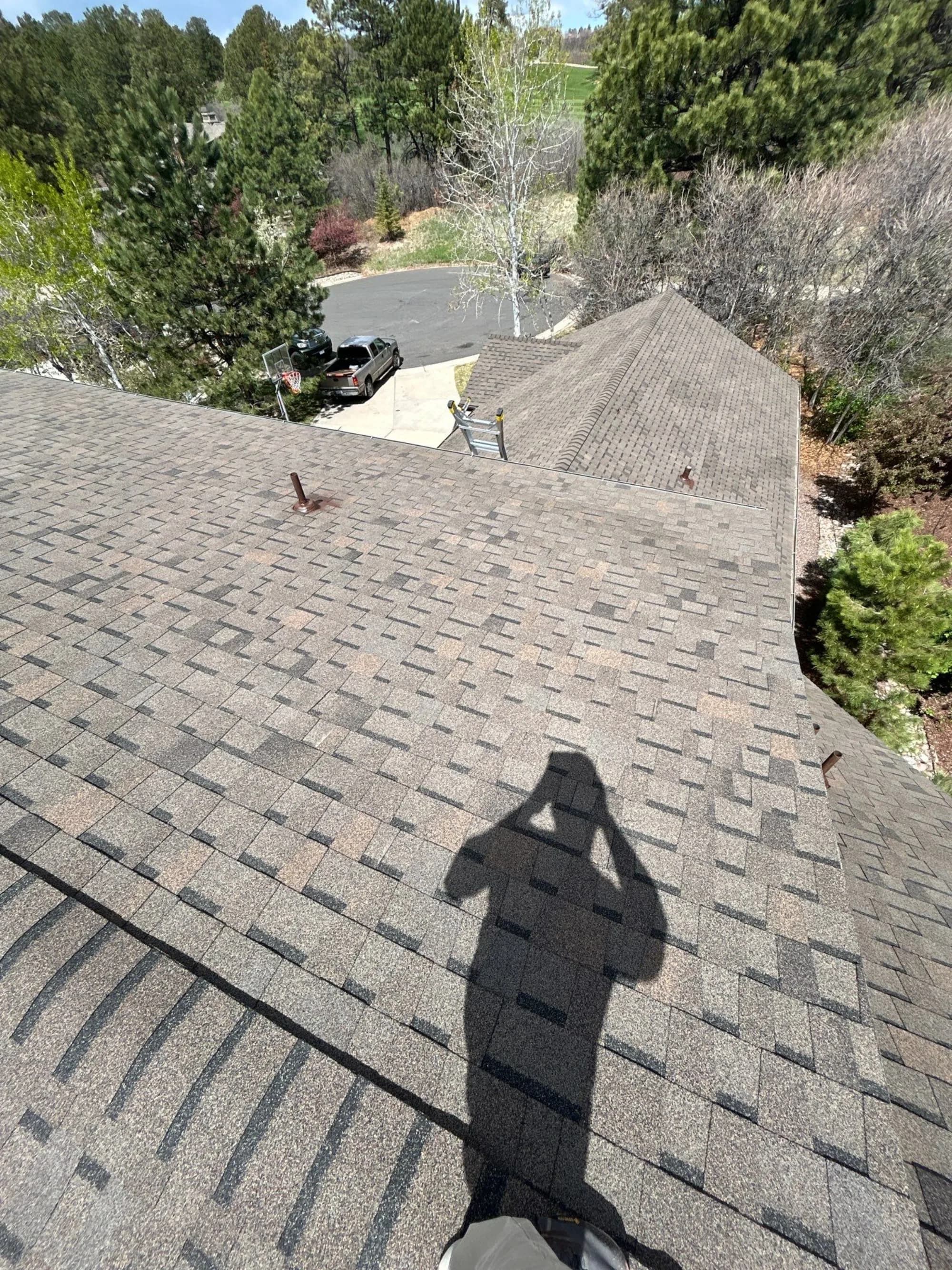 Castle Pines Reroof — Red Hawk Roofing project