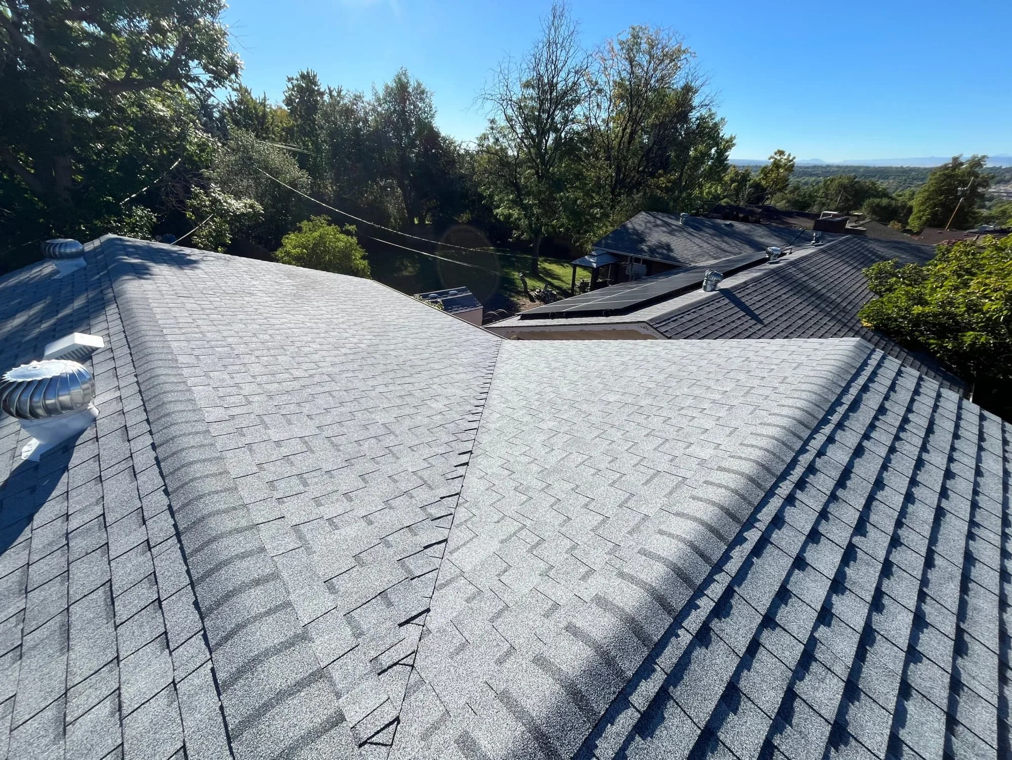 Englewood Reroof — Red Hawk Roofing project