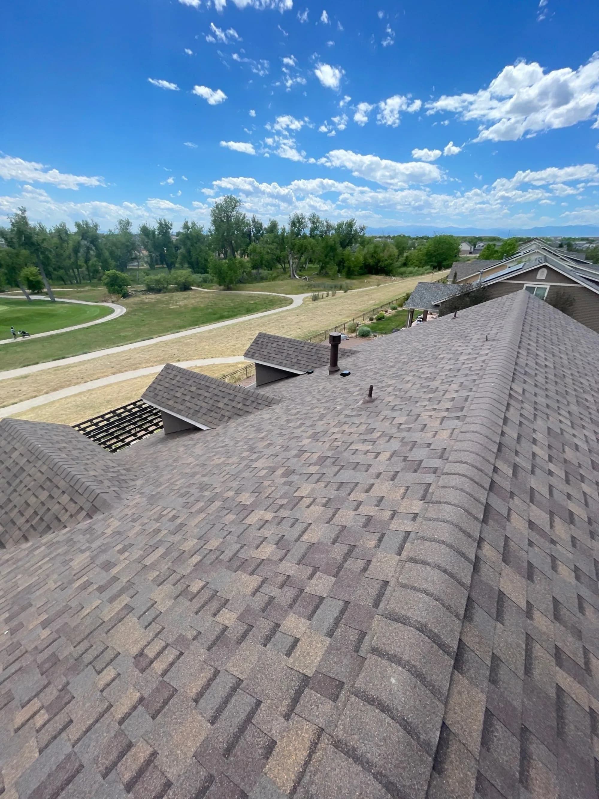 Green Valley Ranch Reroof — Red Hawk Roofing project