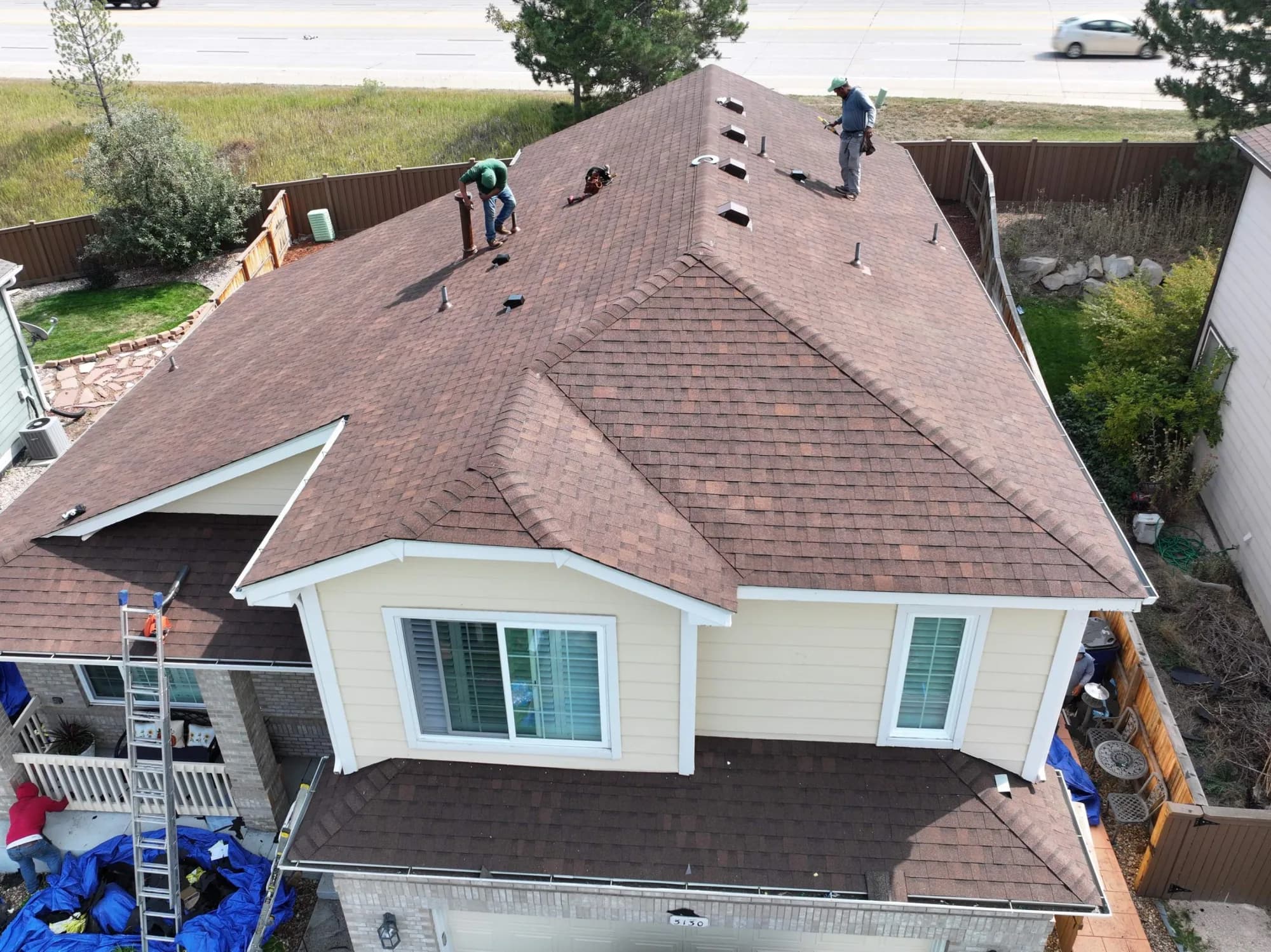Highlands Ranch Reroof — Red Hawk Roofing project