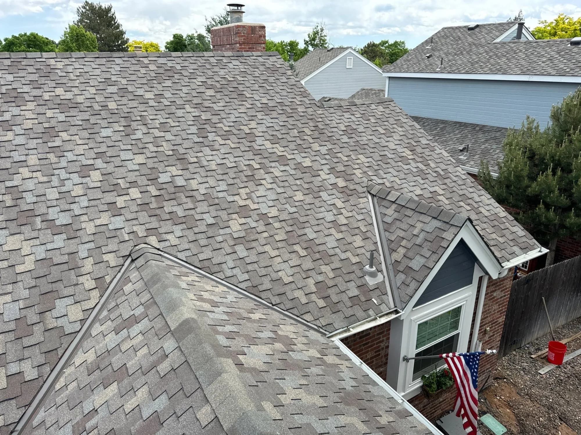 CertainTeed Presidential Shake — Red Hawk Roofing project