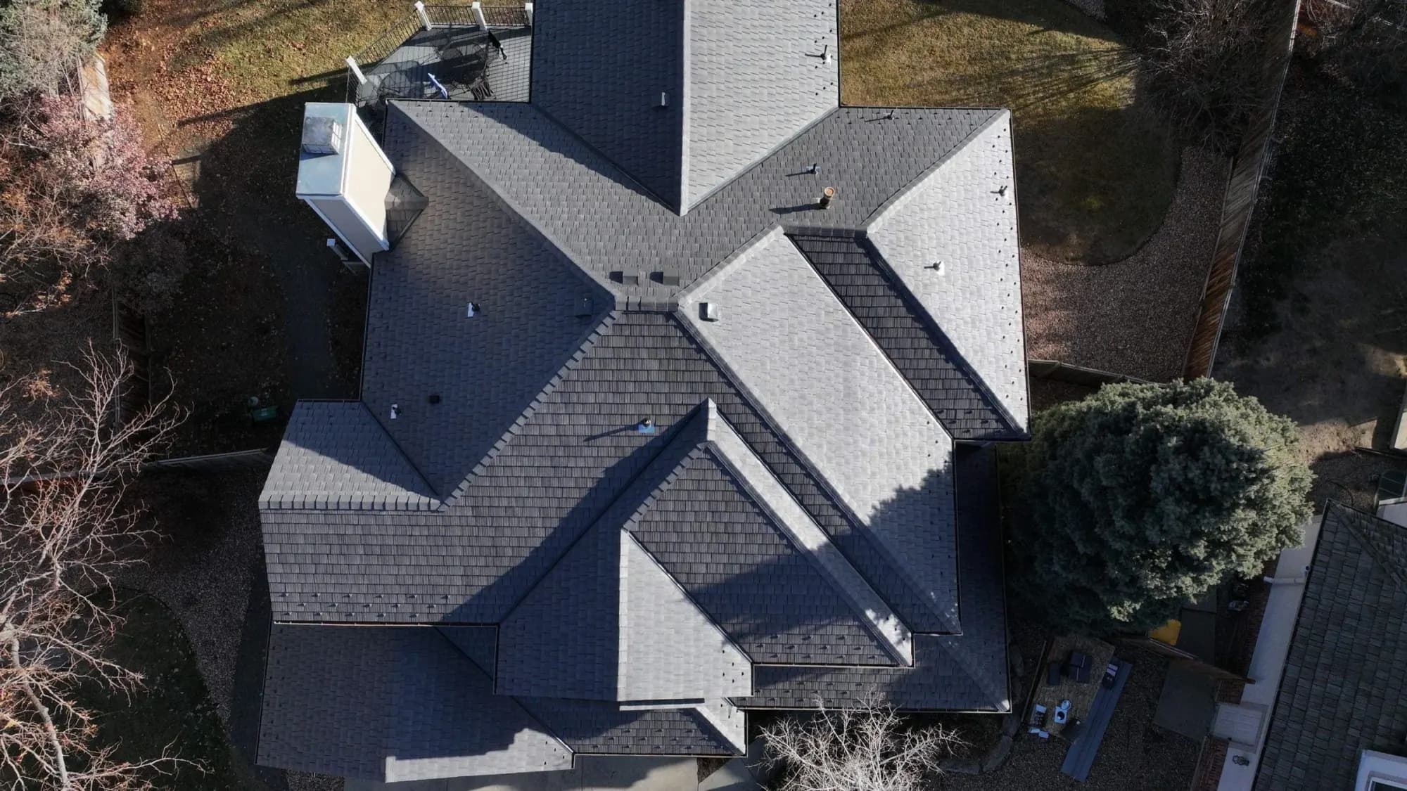 Parker Custom Residence — Red Hawk Roofing project