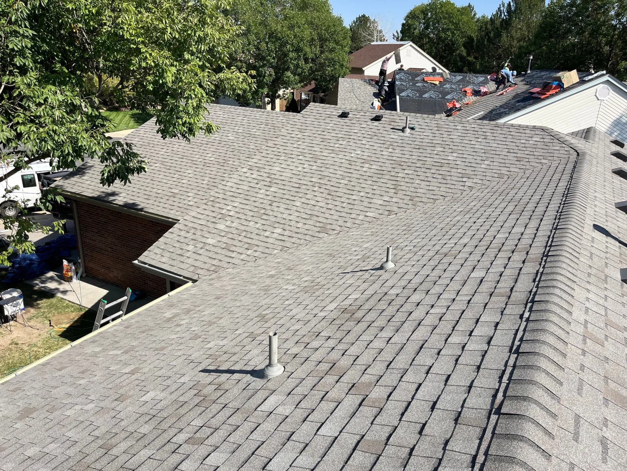Thornton Multi-Home Day — Red Hawk Roofing project