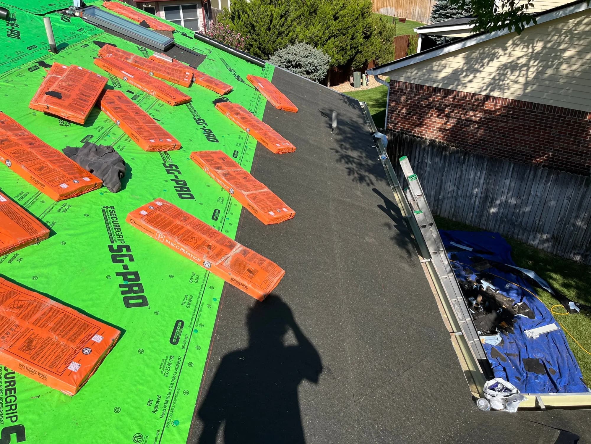 Thornton Reroof — Red Hawk Roofing project
